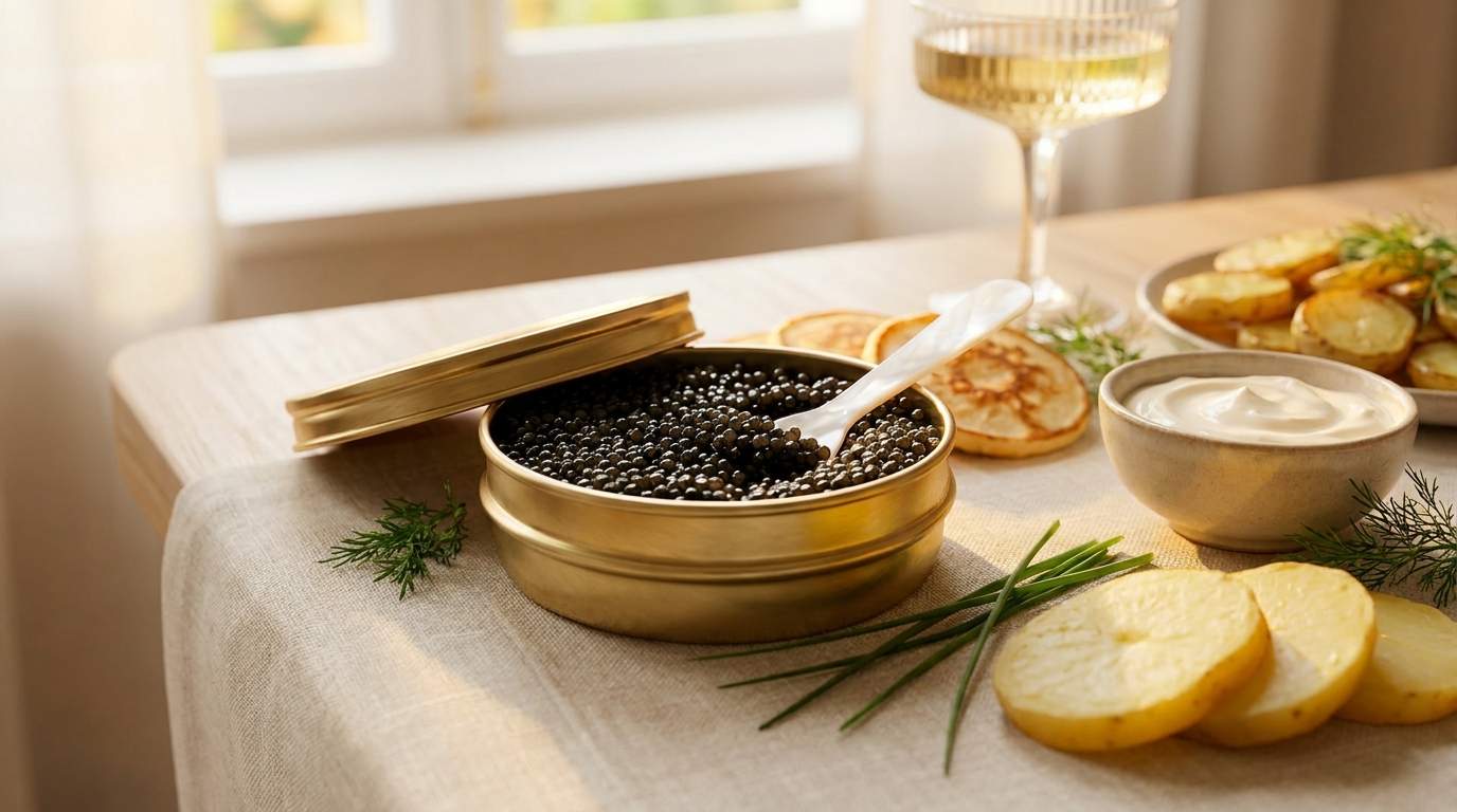 Quel caviar choisir pour un apéritif raffiné ?